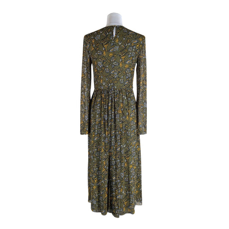 Unisex Esprit - Schiffon dress, size 38 - Green (2)