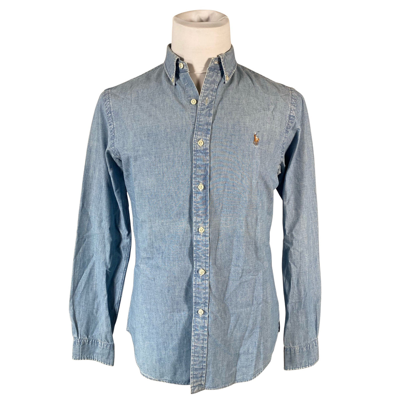 Unisex Polo Ralph Lauren - Denim shirt, size M - Blue (1)