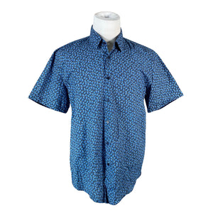 Unisex Hugo Boss - Collared shirt, size XXL - Blue (1)