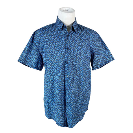 Unisex Hugo Boss - Collared shirt, size XXL - Blue ()