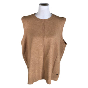 Unisex Noom - Knit vest, size 40 - Brown (1)