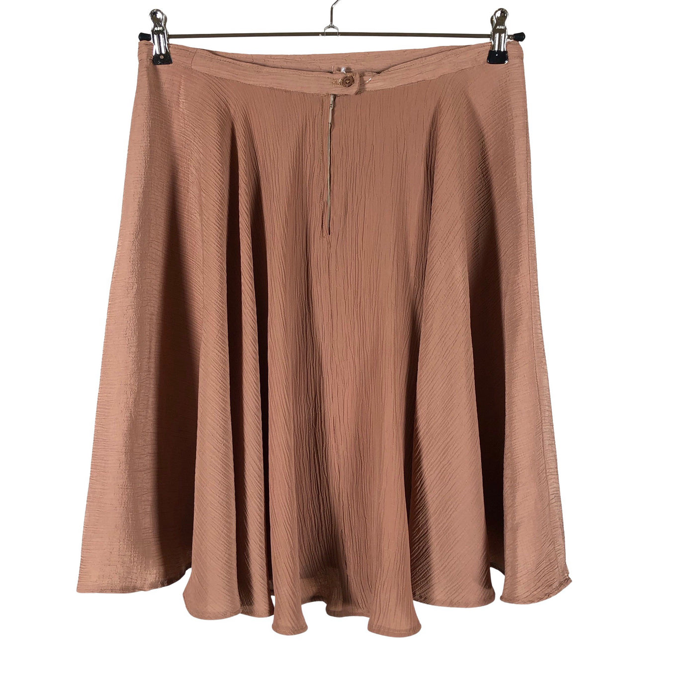 Unisex Handmade - Fabric skirt, size 40 - Brown (2)