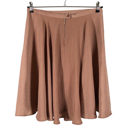 Unisex Handmade - Fabric skirt, size 40 - Brown (2)
