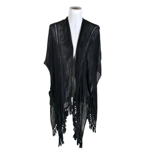 Unisex Anna Field - Shawl, size Maxi - Black (1)
