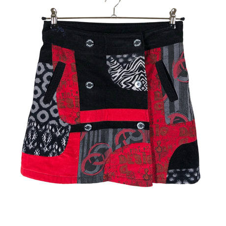 Unisex Desigual - Fabric skirt, size 40 - Black ()