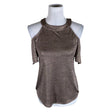 Unisex Warehouse - Short-sleeved blouse, size 34 - Violet ()