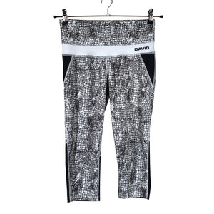 Unisex David - Sports capri pants, size 36 - Gray (1)