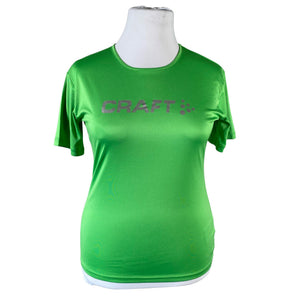 Unisex Craft - Sports shirt, short sleeve, size 42 - Green (1)