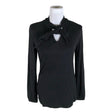 Unisex me&i - Tricot shirt, size 34 - Black ()