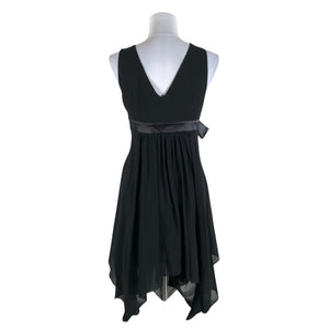 Unisex Jaune Rouge - Schiffon dress, size 40 - Black (2)