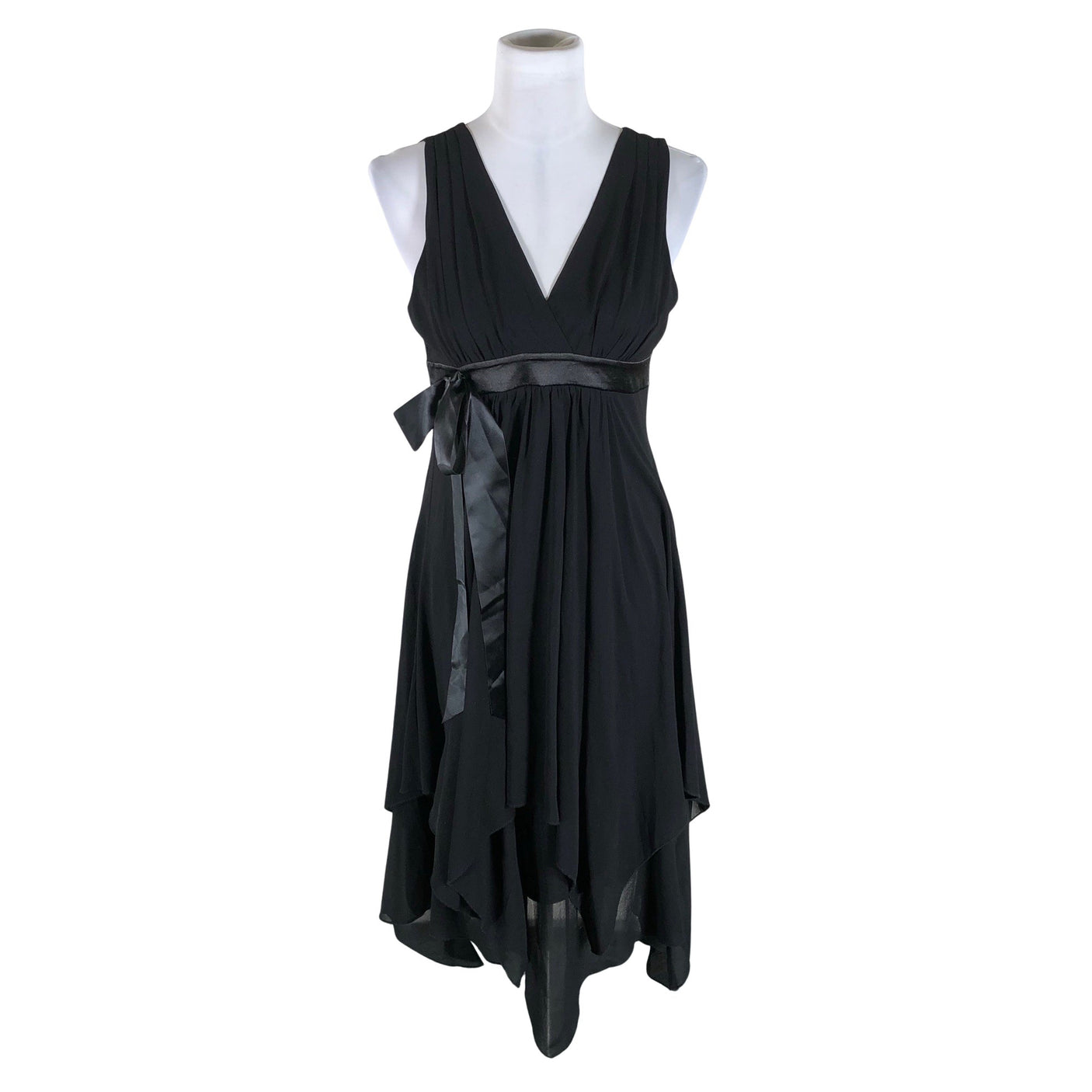 Unisex Jaune Rouge - Schiffon dress, size 40 - Black (1)