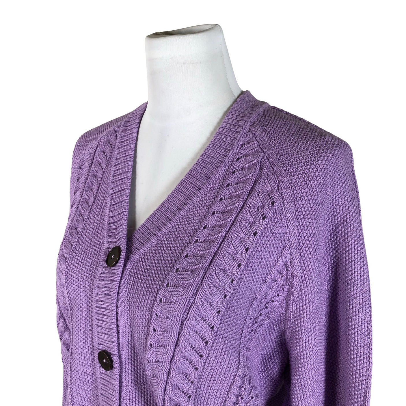 Unisex Alpa - Cardigan, size 38 - Violet (3)