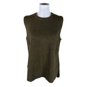 Unisex Seasalt Cornwall - Knit vest, size 40 - Green (1)