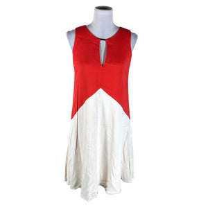 Unisex Ossie Clark - Dress, size 36 - Red (1)