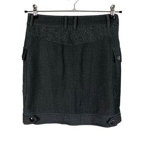Unisex Patrice Breal - Fabric skirt, size 36 - Gray (2)
