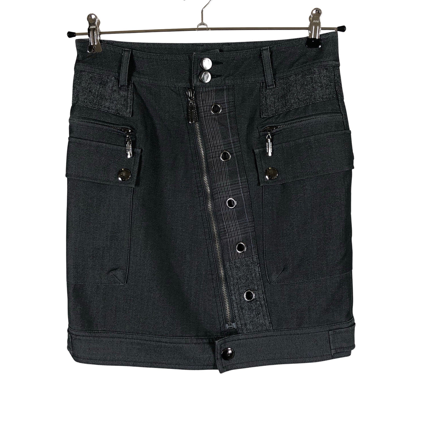 Unisex Patrice Breal - Fabric skirt, size 36 - Gray (1)