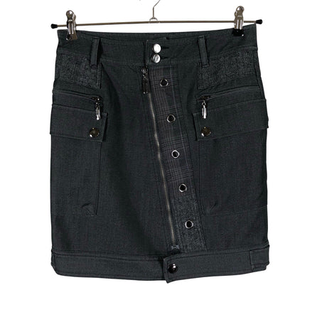 Unisex Patrice Breal - Fabric skirt, size 36 - Gray ()