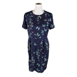 Unisex Laura Ashley - Schiffon dress, size 40 - Blue (1)
