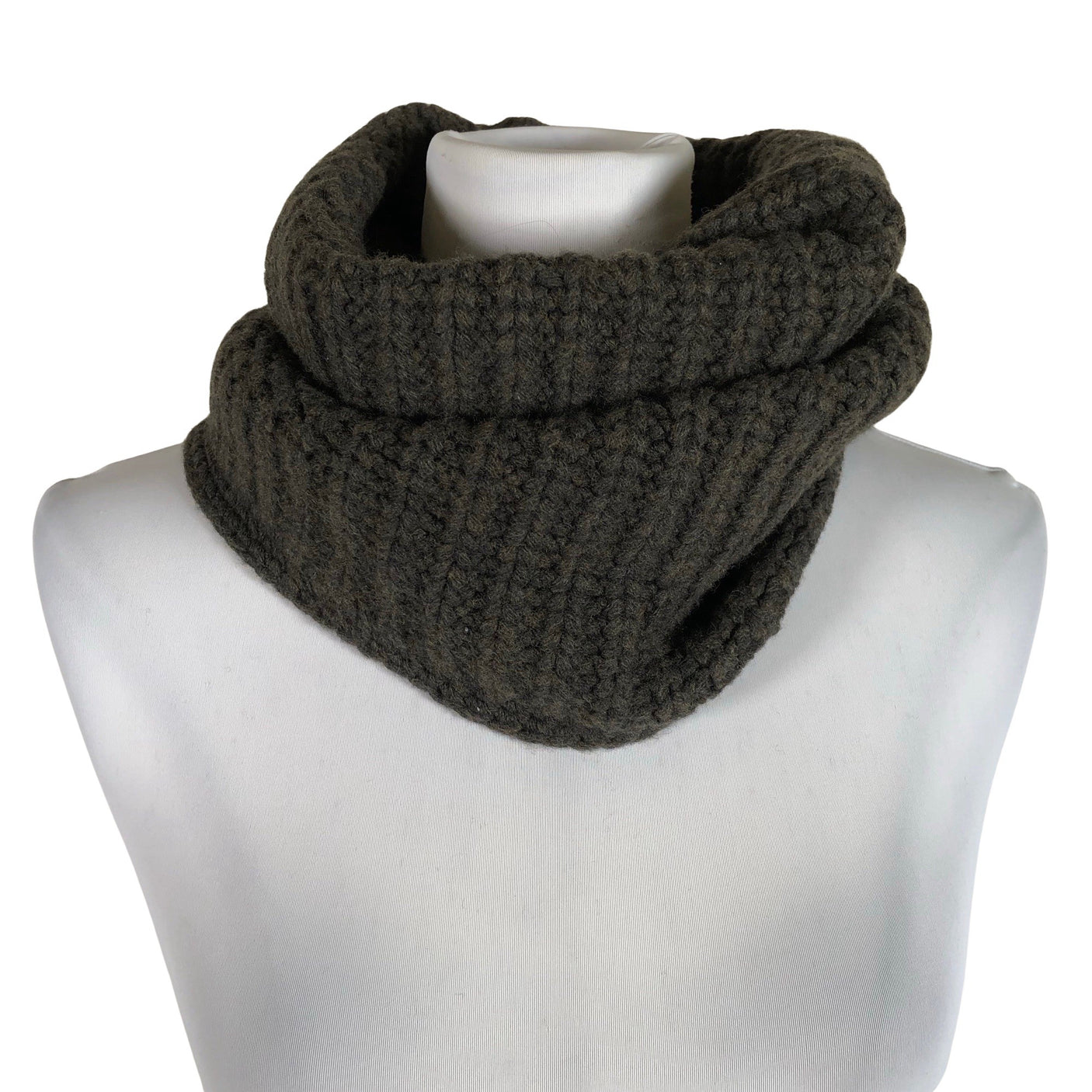 Unisex Filippa K. - Circle scarf, size Mini - Green (1)