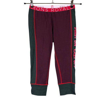 Unisex Mons Royale - Thermal pants, size 34 - Wine red ()
