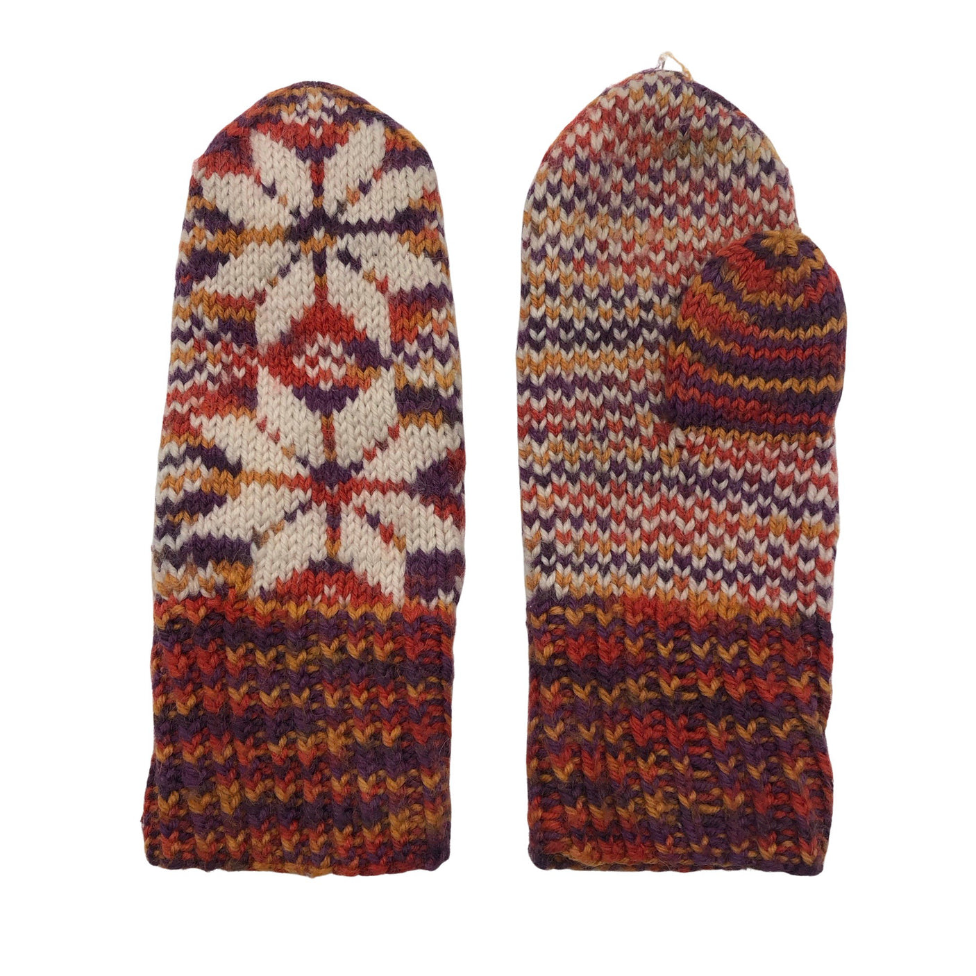 Unisex Handmade - Mittens, size 5 - 8 vuotta - Violet (1)
