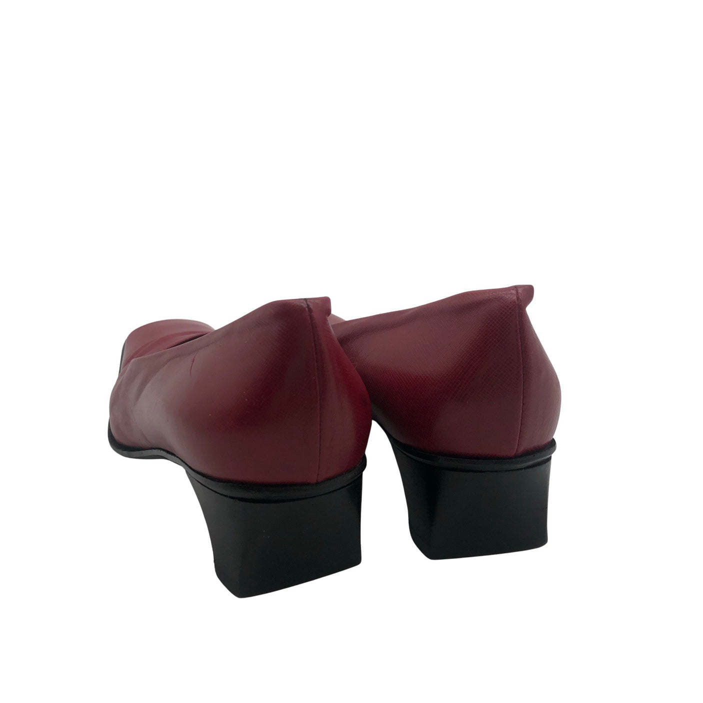 Unisex Lario 1898 - High heels, size 37 - Wine red (2)