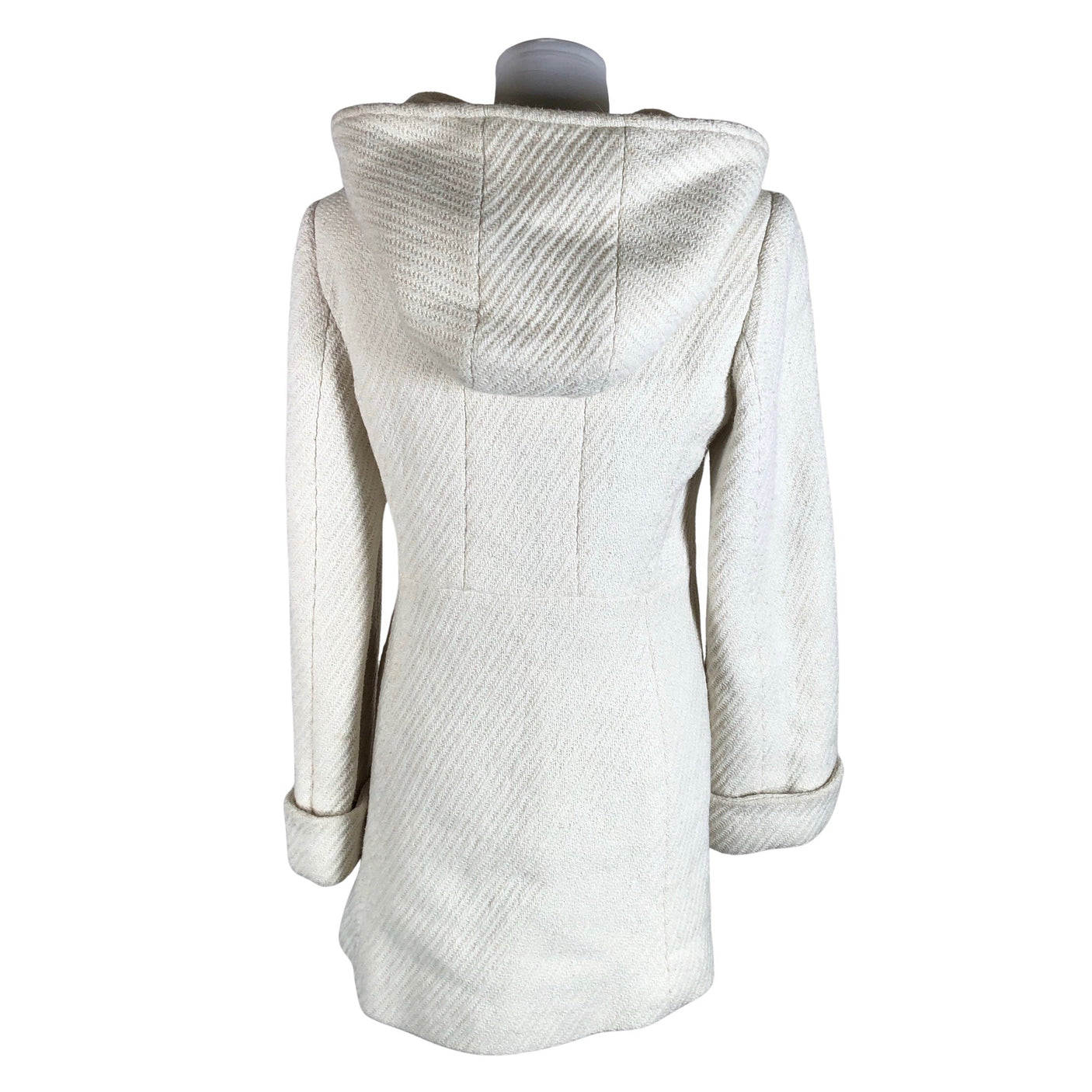 Unisex Guess - Wool coat, size 38 - Natural white (2)