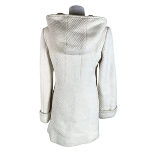 Unisex Guess - Wool coat, size 38 - Natural white (2)