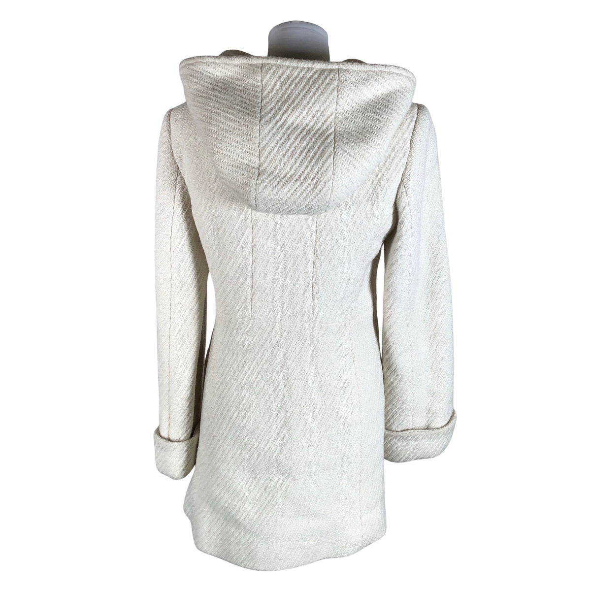 Unisex Guess - Wool coat, size 38 - Natural white (2)