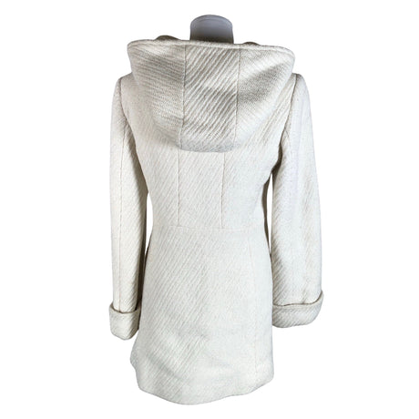 Unisex Guess - Wool coat, size 38 - Natural white (2)