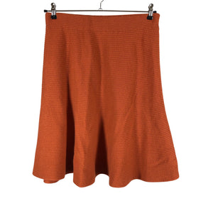 Unisex Benetton - Knit skirt, size 40 - Orange (1)