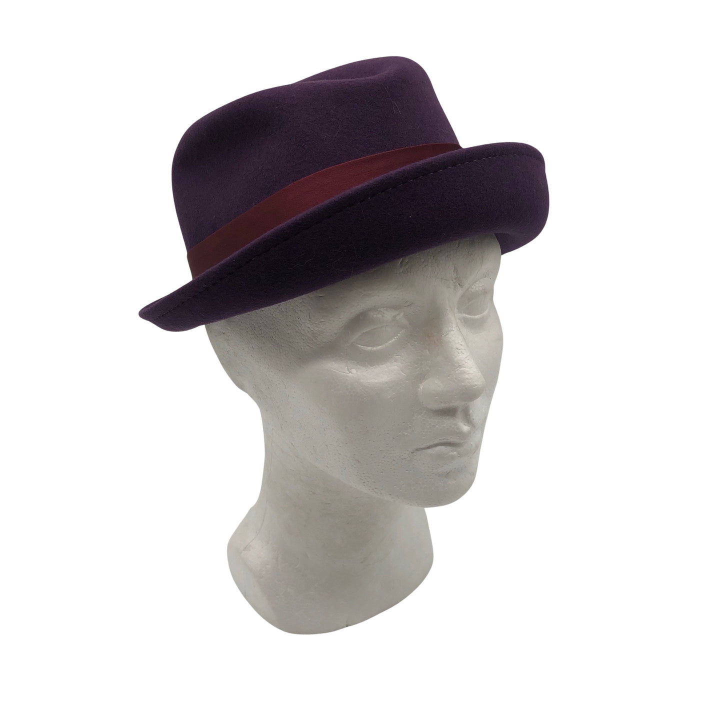 Unisex Handmade - Winter hat, size 58 - 60 cm - Violet (1)