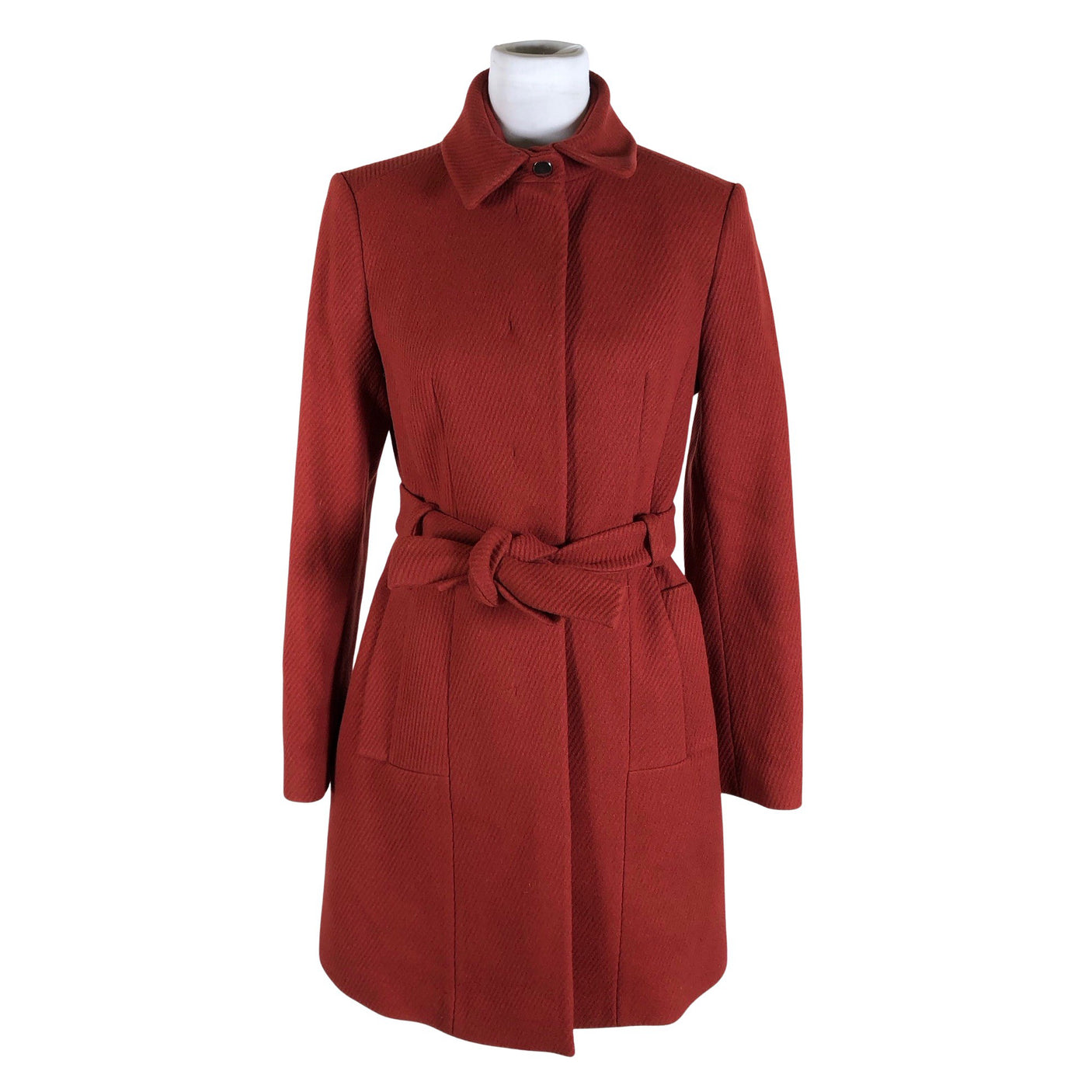 Unisex Hugo Boss - Wool coat, size 40 - Red (1)