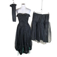 Unisex Handmade - Party dress, size 36 - Black ()