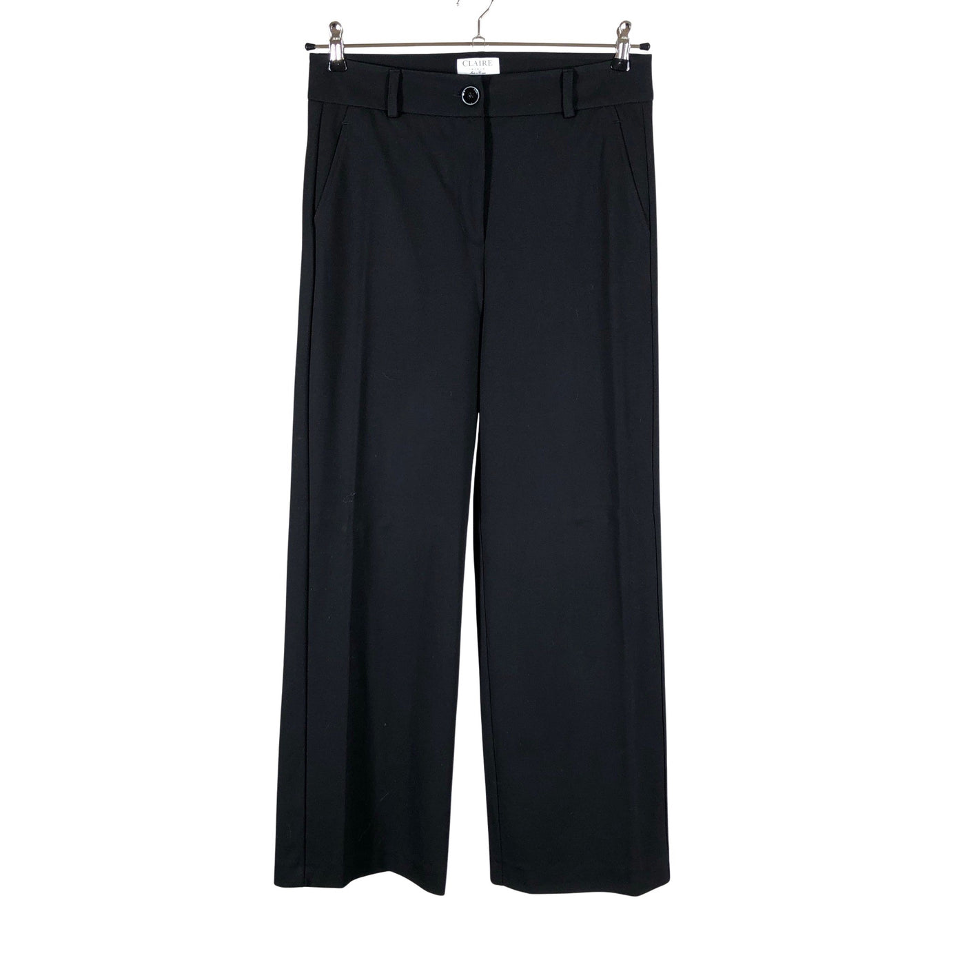 Unisex Claire.dk - Straight leg trousers, size 38 - Black (1)