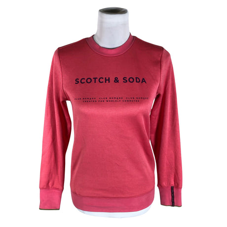 Unisex Scotch&Soda - Sweatshirt, size 34 - Light pink ()