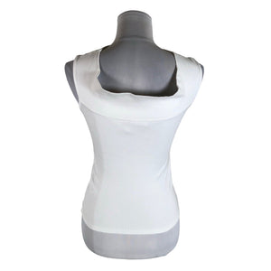 Unisex Andiata - Tricot tank top, size 36 - White (2)