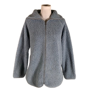 Unisex Blue Sportswear - Faux fur coat, size 38 - Light blue (1)
