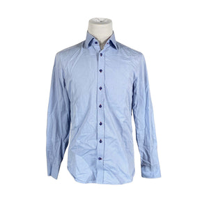 Unisex Stenströms - Collared shirt, size L - Light blue (1)