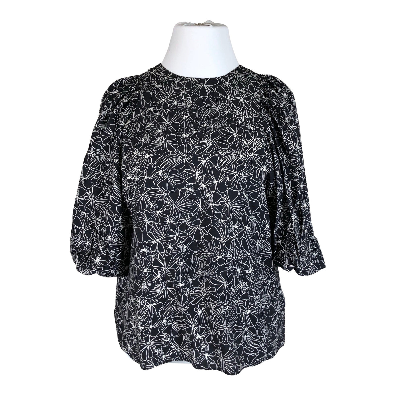 Unisex InWear - Blouse, size 42 - Black (1)