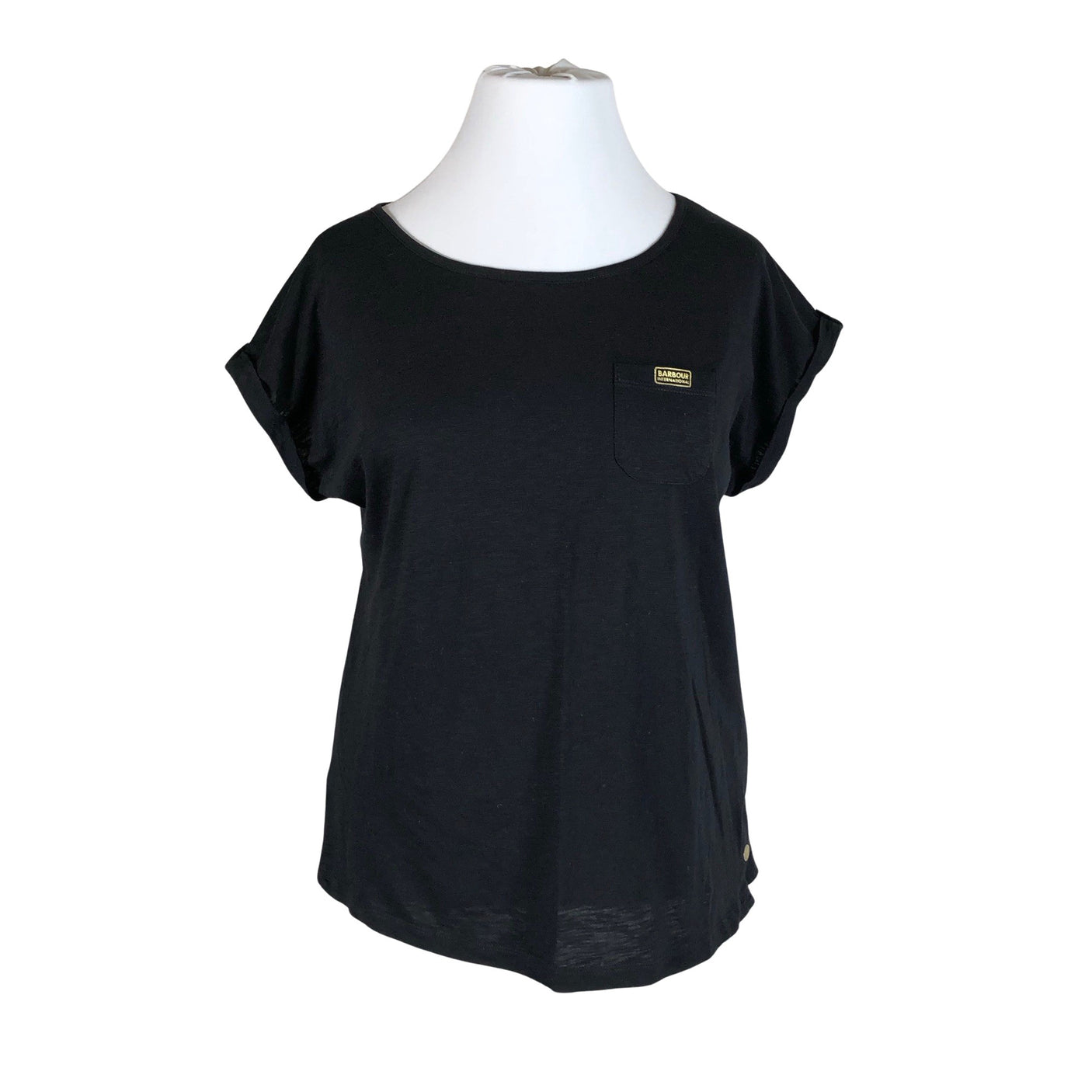 Unisex Barbour - T-shirt, size 42 - Black (1)