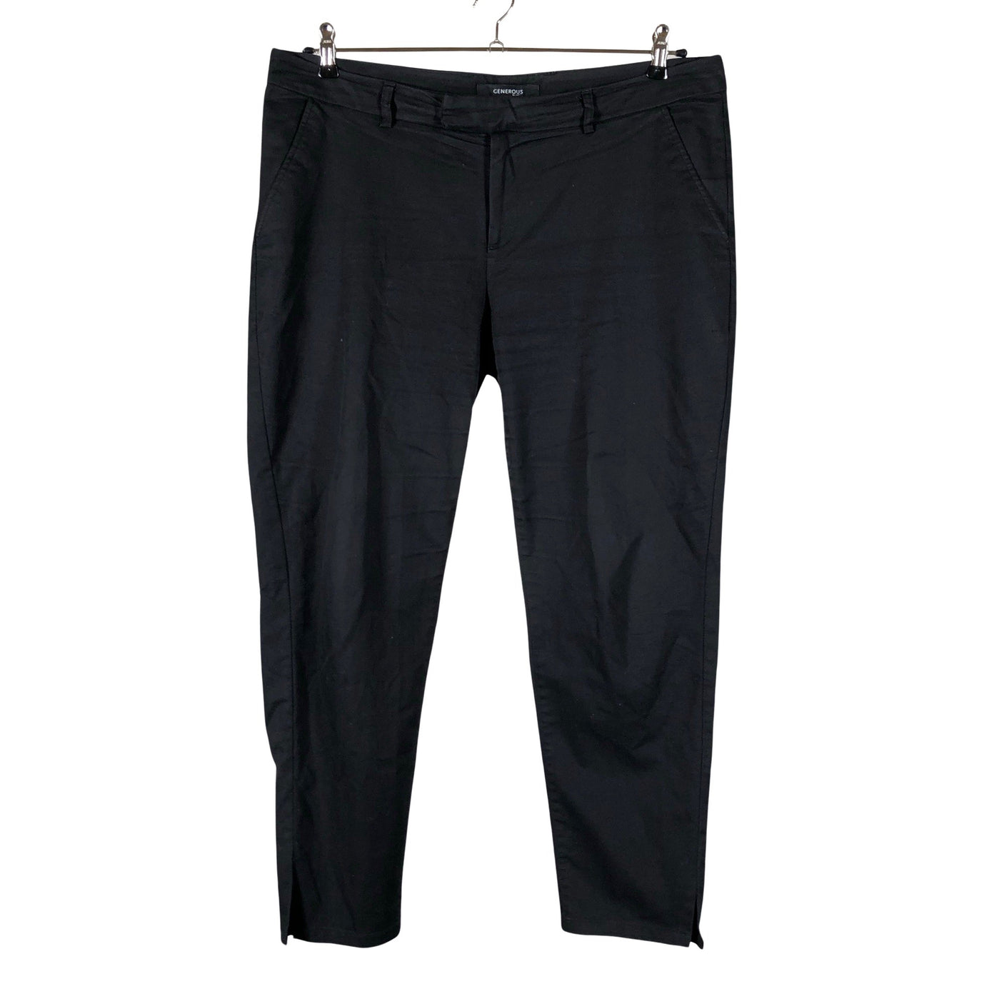Unisex Lindex - Chinos, size 46 - Black (1)