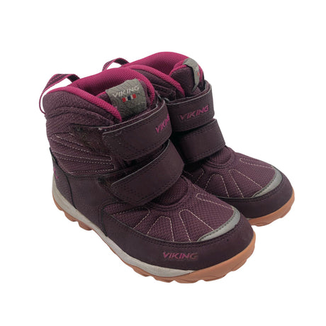 Unisex Viking - Winter shoes, size 33 - Violet (2)