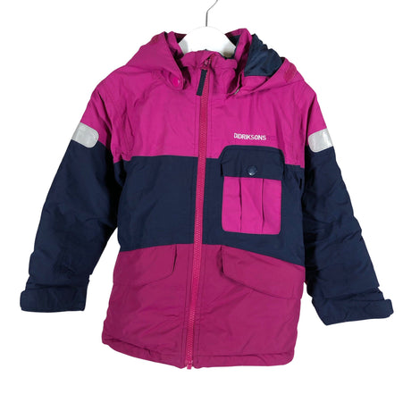 Unisex Didriksons - Winter jacket, size 104 - 110 - Violet ()