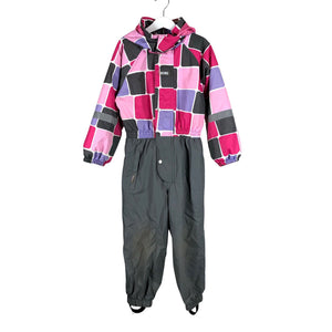 Unisex Travalle - Lightly padded overall, size 104 - 110 - Pink (1)