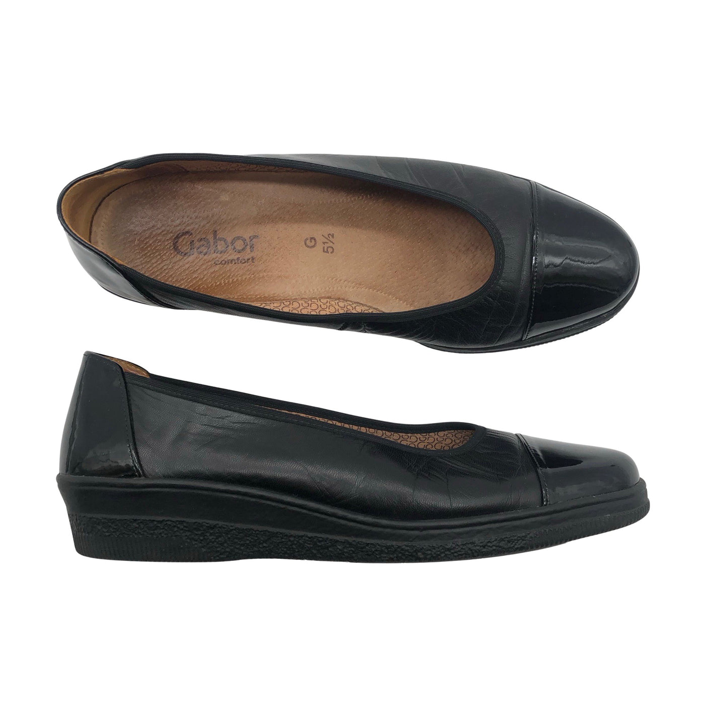 Unisex Gabor - Ballerinas, size 38 - Black (1)