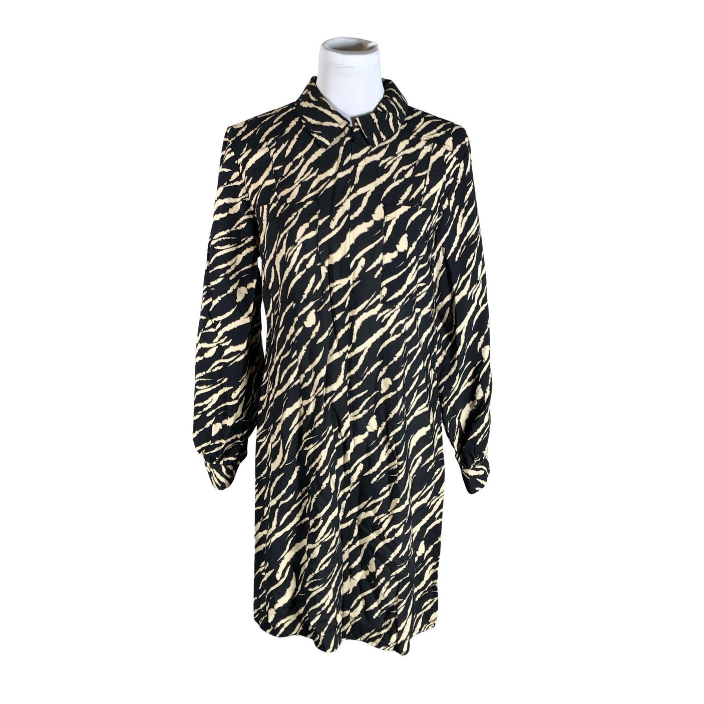 Unisex MSCH Copenhagen - Schiffon dress, size 40 - Black (1)