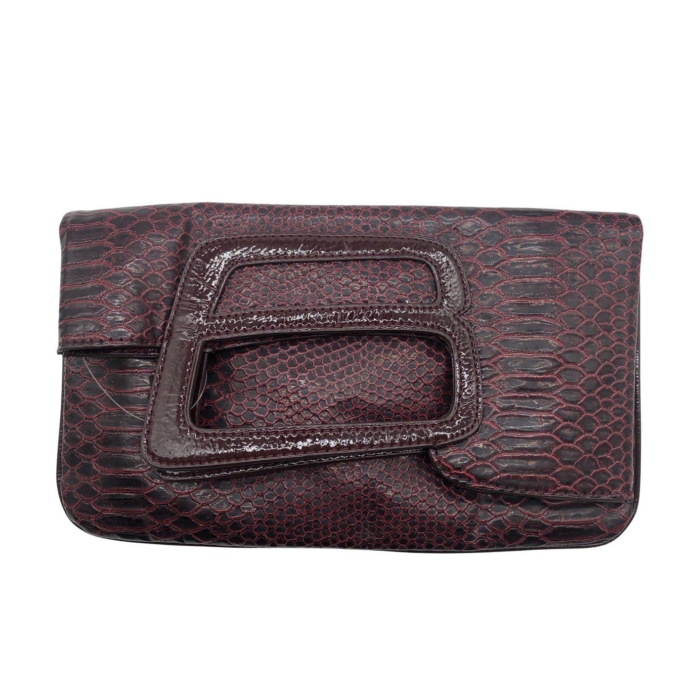 Unisex Benetton - Handbag, size Midi - Wine red (1)