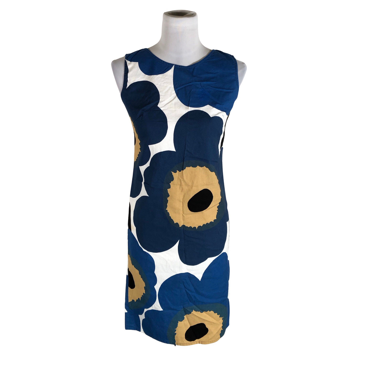Unisex Marimekko - Sheath dress, size 34 - Blue (1)