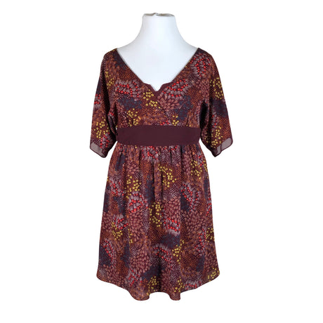Unisex Ajlajk - Short-sleeved blouse, size 40 - Brown ()